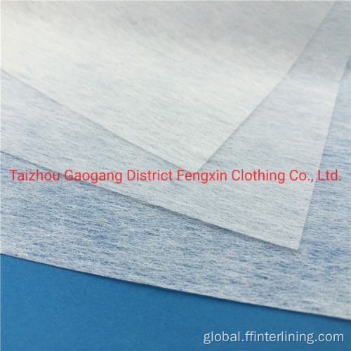 Embroidery Non Woven Interlining Embroidery Backing Fusing Paper for Non-Woven Embroider Supplier